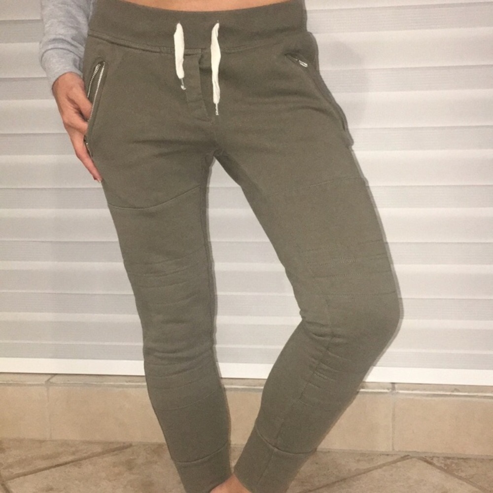 Sincerely Jules joggers army green